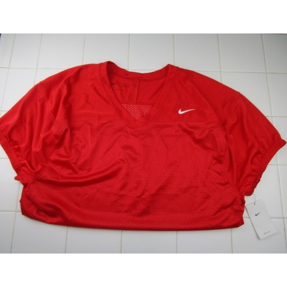 Nike Dri Fit Recruit Practice Football Jersey Men's 2XL XXL Red DJ5778-657